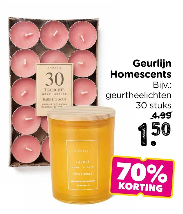 Aanbieding: Geurlijn Homescents
