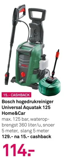 Aanbieding: Hogedrukreiniger Universal Aquatak 125 Home&Car