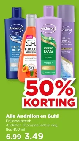 Aanbieding: Andrélon Shampoo iedere dag