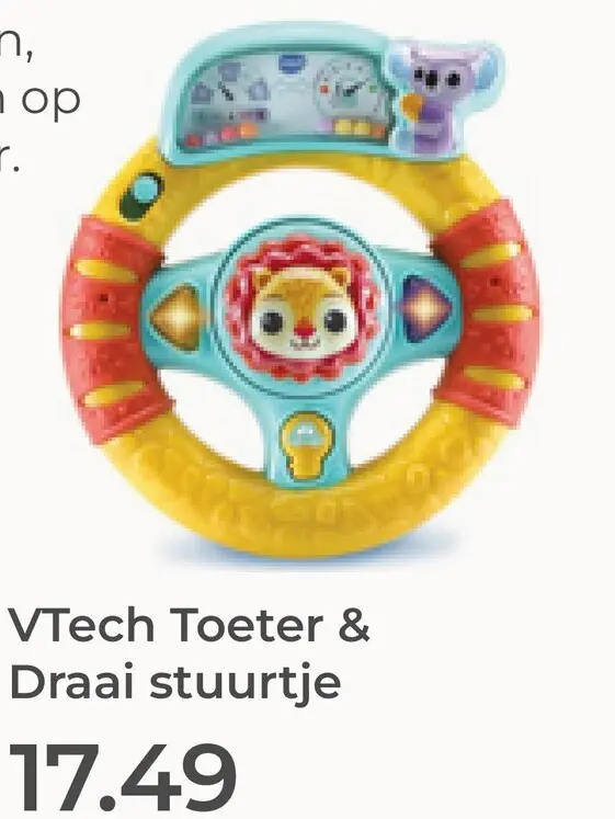 Aanbieding: Toeter & Draai Stuurtje