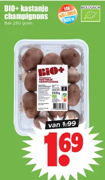 Aanbieding: BIO+ Kastanje champignons