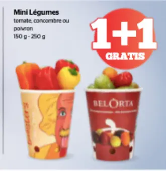 Offre: Mini Légumes
