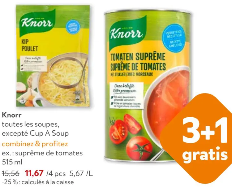 Offre: Soupes