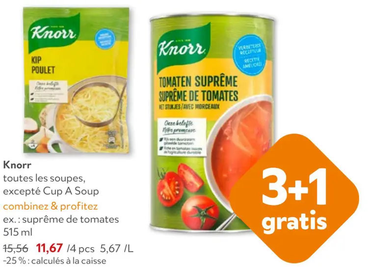 Offre: Soupes