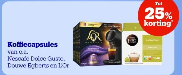 Aanbieding: Koffiecapsules