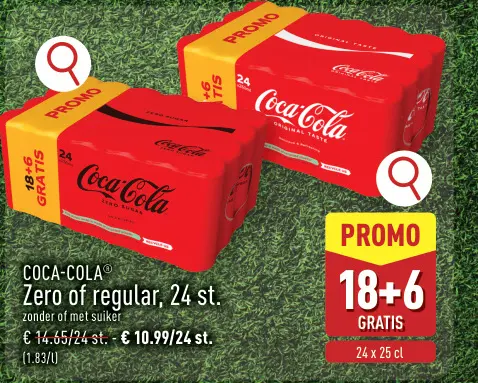Promotie: Coca-Cola Zero of regular