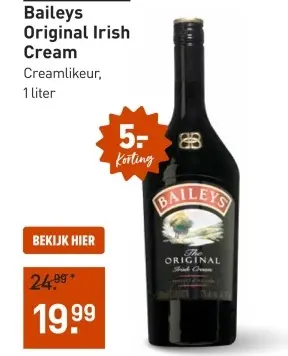 Aanbieding: Original Irish Cream