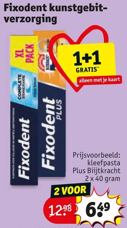 Aanbieding: Kunstgebitverzorging