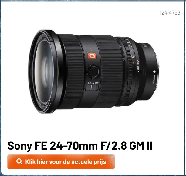 Aanbieding: FE 24-70mm F/2.8 GM II