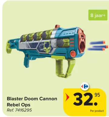Promotie: Blaster Doom Cannon Rebel Ops