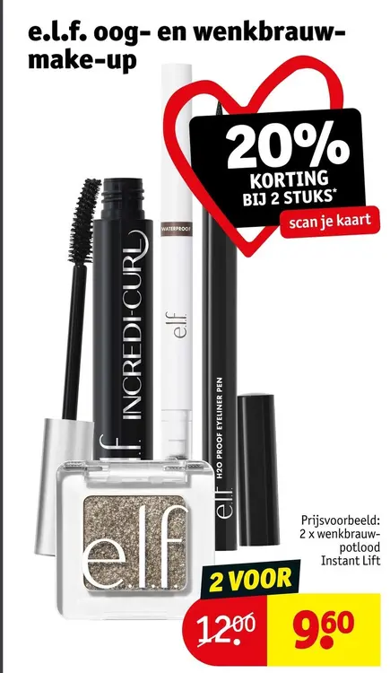 Promotie: Oog- en wenkbrauw- make-up