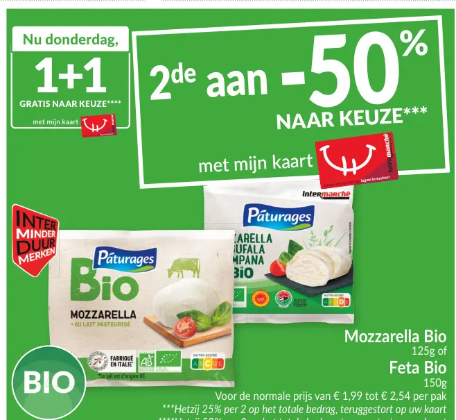 Promotie: Mozzarella Bio