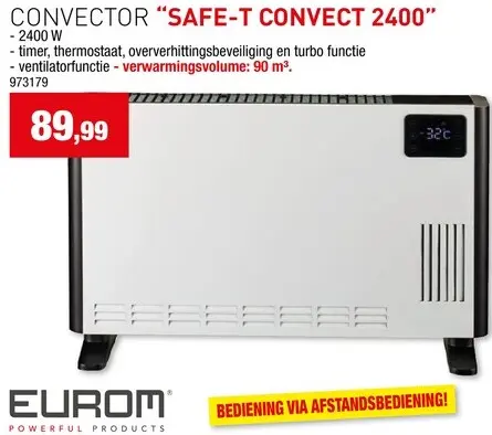 Promotie: Convector "Safe-T Convect 2400"