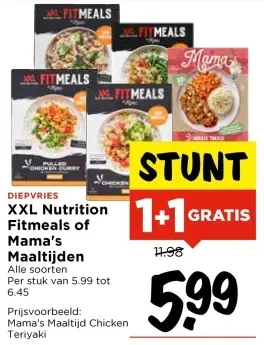 Aanbieding: Fitmeals of Mama's Maaltijden