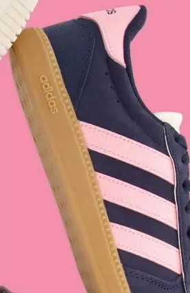 Aanbieding: Adidas Breaknet Sleek dames sneakers blauw roze