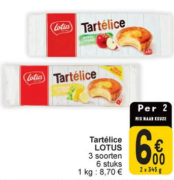 Aanbieding: Tartélice