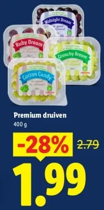 Aanbieding: Premium druiven