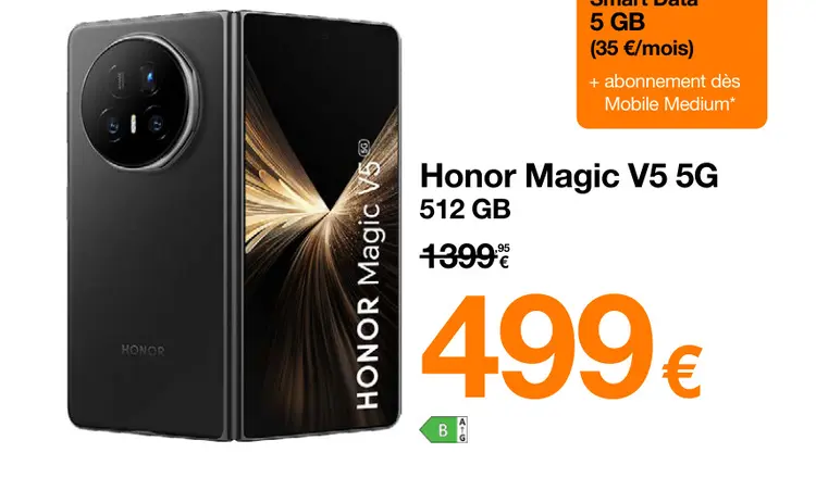 Offre: Honor Magic V5 5G