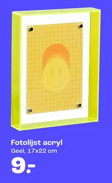 Aanbieding: Fotolijst acryl