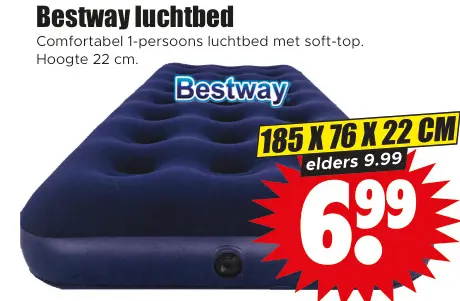 Aanbieding: luchtbed