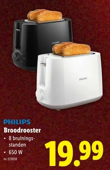 Promotie: Broodrooster