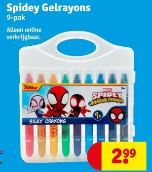 Aanbieding: Spidey Gelrayons