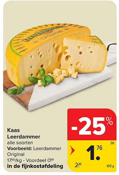 Aanbieding: Kaas