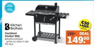 Aanbieding: Houtskool Smoker BBQ