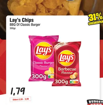 Aanbieding: Lay's Chips