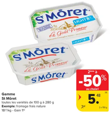 Offre: Gamme St Môret