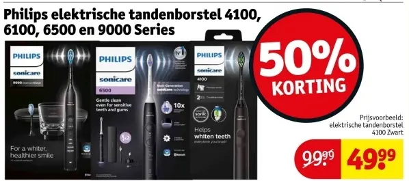Aanbieding: Philips elektrische tandenborstel