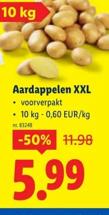 Aanbieding: Aardappelen XXL