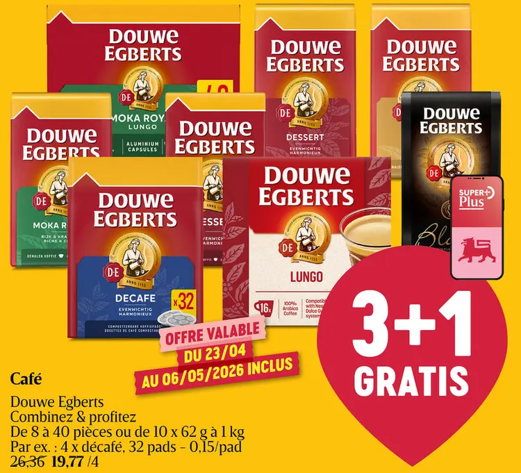 Offre: Café Douwe Egberts