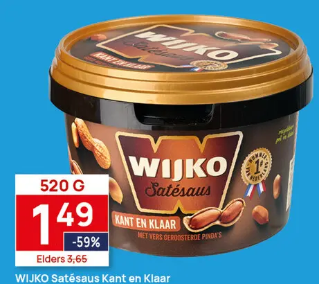 Aanbieding: Satésaus Kant en Klaar
