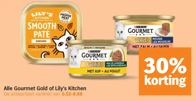Aanbieding: Gourmet Gold of Lily's Kitchen