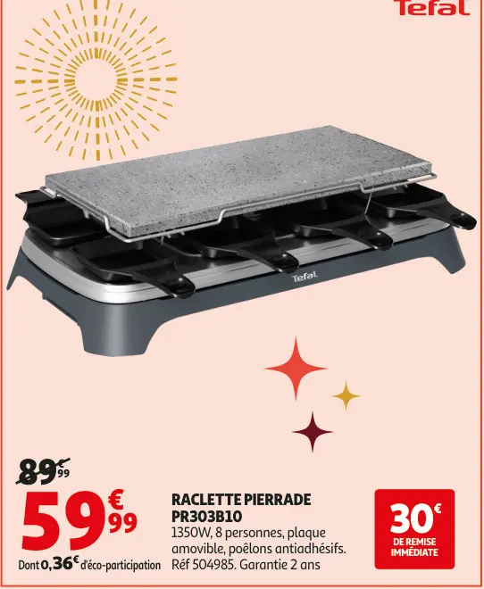 Promotie: Raclette pierrade