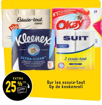 Offre: Sur les essuie-tout