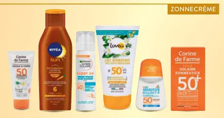 Promotie: Zonnecrème