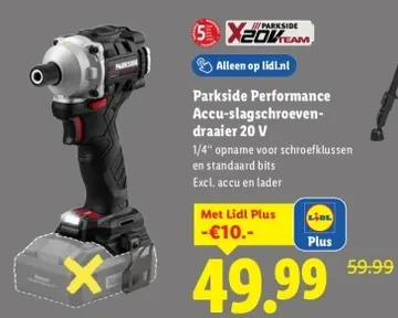 Aanbieding: Performance Accu-slagschroevendraaier