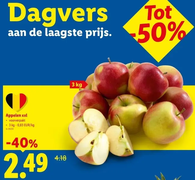 Promotie: Appelen xxl