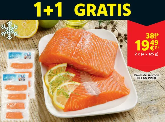 Offre: Pavés de saumon