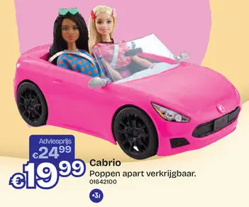 Aanbieding: Barbie Cabrio