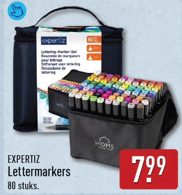 Aanbieding: Lettermarkers
