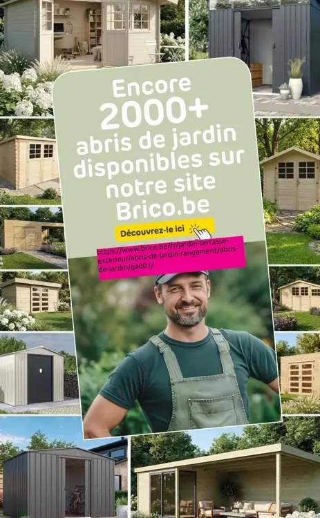 Offre: Abris de jardin