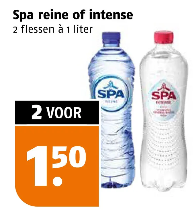 Aanbieding: Spa reine of intense