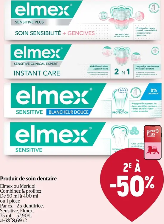 Offre: Produit de soin dentaire