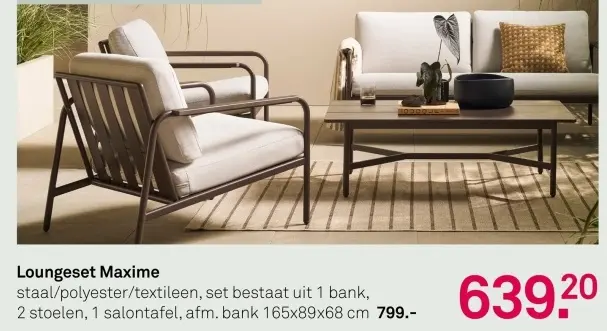 Aanbieding: Loungeset Maxime