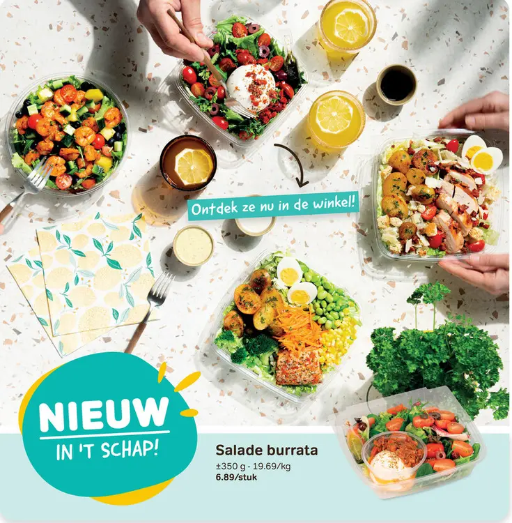 Promotie: Salade burrata