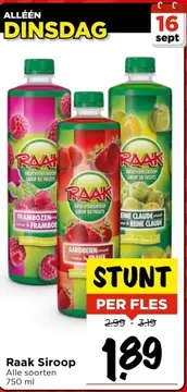 Aanbieding: Raak Siroop
