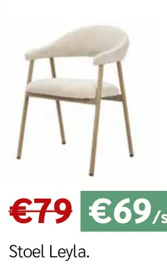 Promotie: Stoel Leyla